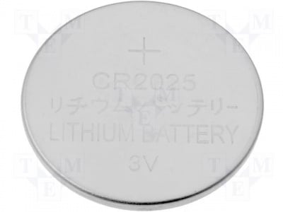 Батерия BAT-CR2025/GMB Батерия литиева 3V CR2025 бутонна O20x2,5mm